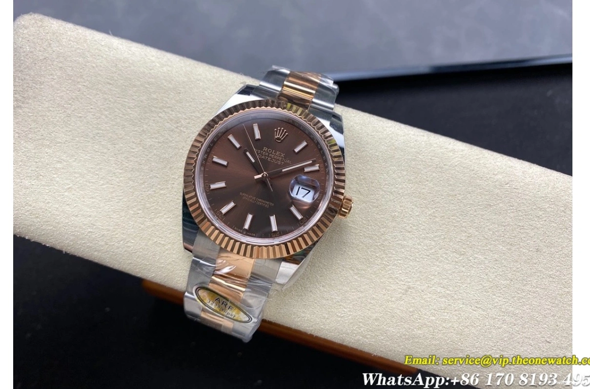 RG SS Heavy Datejust 41mm Brown Stk Version) 126331 Oys ARF SH3235(Tungsten 0203
